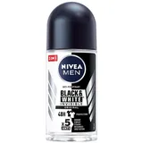 NIVEA MEN Black&White 72 H Invisible Original Antitranspirant im Ball für Männer 50 ml