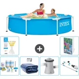Frame Pool Rund - 244x51 Cm - 7-teilig  S165