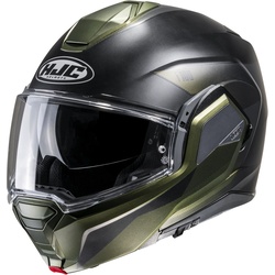 HJC i100 Beston Helm, zwart-groen, XL