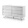 SalesFever Kommode 120 x 70 x 40 cm Weiß