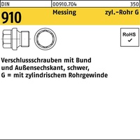 Hörger & Geßler DIN 910 Verschlussschraube VG 3/4" Messing