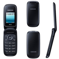Original Samsung GT-E1272 Handy Schwarz Dual Sim Klapphandy Mobiltelefon Neu