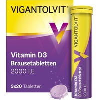 WICK Pharma - Zweigniederlassung der Procter & Gamble GmbH Vigantolvit 2000 I.E. Vitamin D3 Brausetabletten