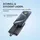 Viesta Viesta® Powerbank 10.000 mAh Schwarz – 22,5w Schnellladen, Pd20w, 15w kabelloses Laden – integrierte Kabel (usb-c & Lightning), Led-display, S... - Schwarz