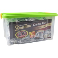Domino Crema Box Strong 200 Kaffeepads