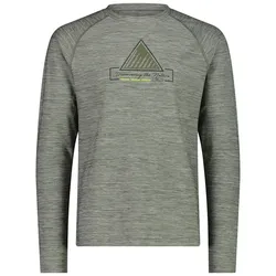CMP MAN T-shirt kaki mel. (F885) 46