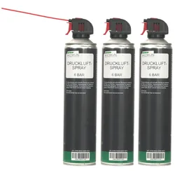 3x Druckluftspray 6 Bar