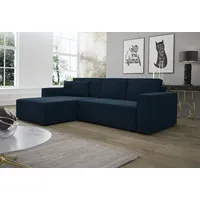 Fun Möbel Ecksofa Schlafsofa Sofa CONOR PREMIUM Stoff Kronos