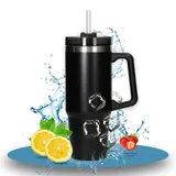 elasto Tampa Thermobecher 0,8 l Schwarz