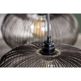 KAWOLA Hängeleuchte CATAVI Hängelampe 4-flammig Metall schwarz