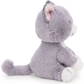 NICI Plüsch Katze grau 20cm, GRÜN