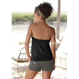 LASCANA Bandeautop Schwarz 36/38