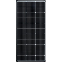 EnjoySolar enjoy solar 150W 12V Monokristallines Solarmodul, 182mm Solarzellen 10 Busbars Solarpanel ideal für Wohnmobil, Balkonanlage, Gartenhäuse, Boot