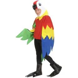 Parrotti Papagei Kinderkostüm - 128