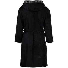 Emporio Armani Bademantel Sponge Schwarz L