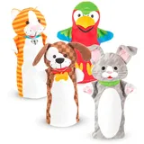 Melissa & Doug Hand Puppen Playful Pets