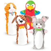 Melissa & Doug Hand Puppen Playful Pets