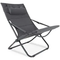 Crespo Campingstuhl AP263 Tex Supreme Garten Liege Stuhl Lounger