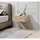 Stella Trading Livetastic Nachtschrank, Sonoma Eiche, Holzwerkstoff, 1 Schubladen, 42x14x30 cm Schlafzimmer, Nachttische