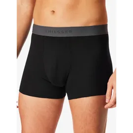 SCHIESSER Retro Boxershorts blau/schwarz XXL 6er Pack