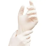 100x Nitril Einweghandschuhe puderfrei extrem reißfest weiß Gr. L