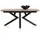 XOOON Masura 180 - 240 x 77 x 110 cm Eiche natur/schwarz