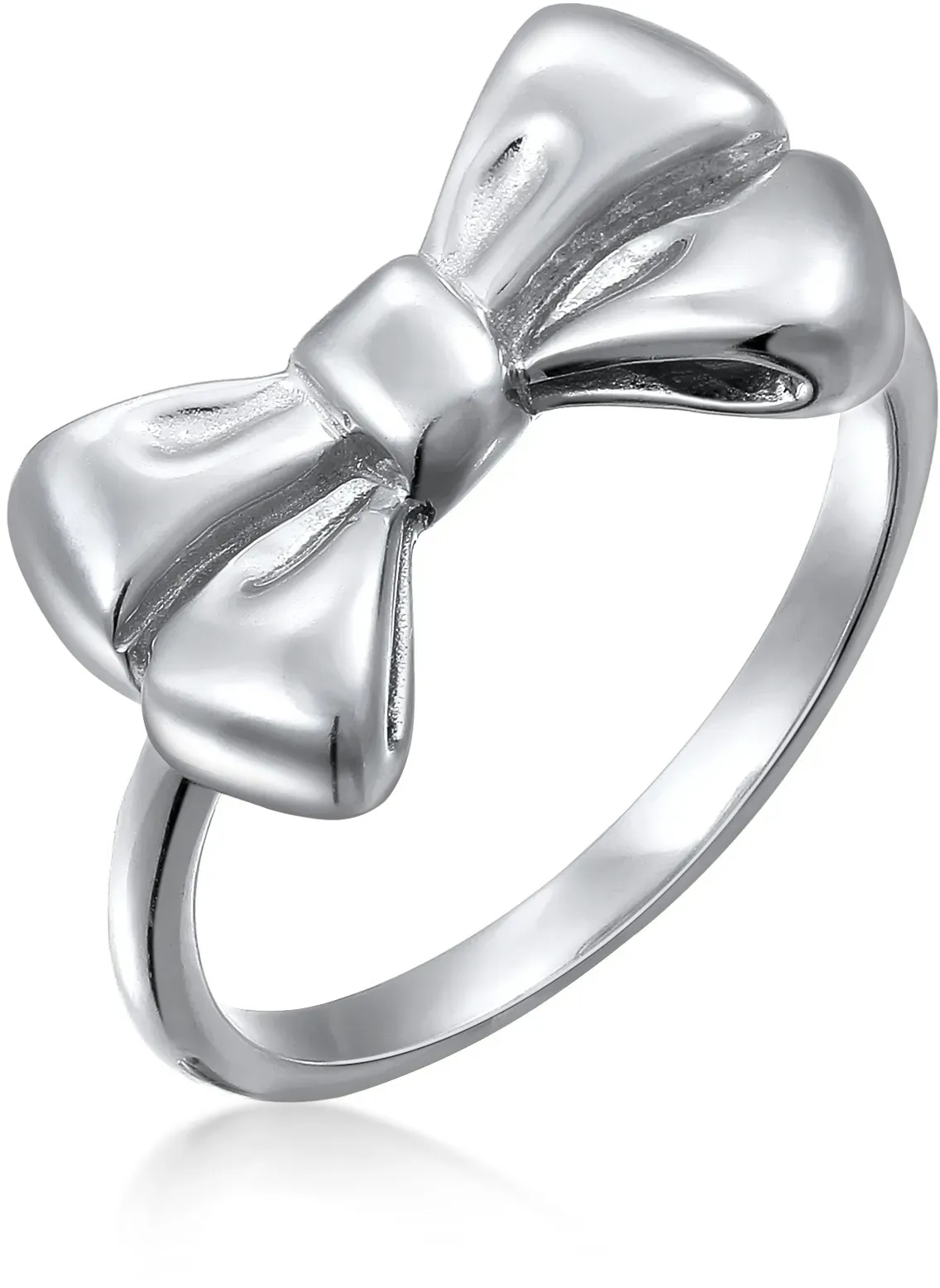 Elli Fingerring »Ring Schleife 925 Sterling Silber« Elli Silber 56