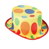 viving Kostüme viving costumes204653 Clown Top Hat (59 cm, One Size)