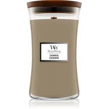 Woodwick Cashmere Duftkerze mit Holzdocht 609,5 g