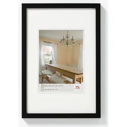 walther + design Peppers Holz Bilderrahmen 20x30 cm SCHWARZ
