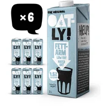 Oatly Haferdrink 1,5% Fett - Packung mit 6 (6 x 1 Liter)