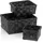 Kela Korb-Set Neo 3-teilig Abmessungen 0 x 0 x 0 cm schwarz