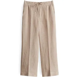 Opus Loose Fit Stoffhose aus reinem Leinen Modell MAIKITO Beige, 40