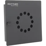 Rottner Tresor Key Point 10 22,0 x 5,0 x 22,0 cm Schwarz/Grau