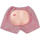 Bild Lustige Short Hinter Po Hose mit Kuss, Prank Gag-Geschenk für Party, Halloween Scherzartikel Arsch Hose Scherz Lippenstift elastische Einheitsgröße - Einheitsgröße