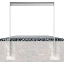 Schake GmbH Anlehnbügel aus Flachstahl 80 x 12 mm, mit