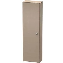 Duravit Brioso Hochschrank BR1321L1075 520x1770x240mm, Leinen, Tür links, Griff Chrom