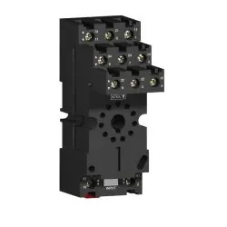 Schneider Electric RUZSC3M Sockel für RUMC3+RE48, 3 polig, 11 Pins, separate Kontakte, Kastenklemmen - 10 Stück