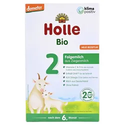 Holle Bio-Folgemilch 2 aus Ziegenmilch