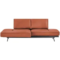 KOINOR Liegensofa  Phoenix ¦ orange ¦ Maße (cm): B: 240 H: 87 T: 132