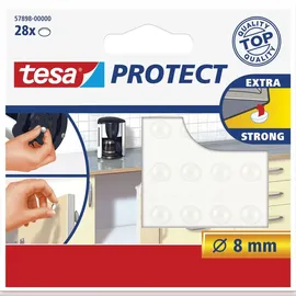 Tesa Protect Rutsch-/Lärmstopper, weiß 57898