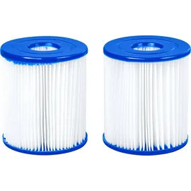 BESTWAY Filterkartusche Gr. I blau-weiß 8,0 x 9,0 cm