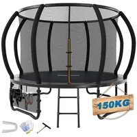HOMALL Gartentrampolin Kindertrampolin Ø305/366, Gewicht 150kg, Ø 305 cm, (228 cm, Ø 228/305/366/427 cm, mit Sicherheitsnetz und Leiter, 360° Schutzgitter) 305 cm