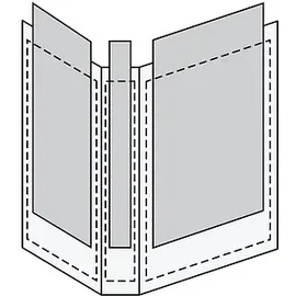 Leitz Präsentationsringbuch DIN A4 29 mm Weiß 6 St.