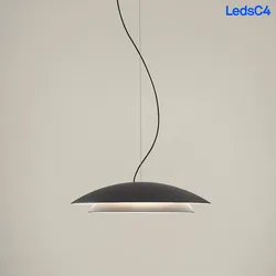 LEDS C4 Pendelleuchte NOWAY BIG LED 21,7W 2700K schwarz 813lm LEDS-00-8395-05-05