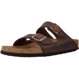 Birkenstock Arizona Weichbettung Fettleder Nubuk