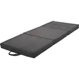 Faltmatratze Gästematratze 200x80x10 Cm Grau