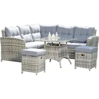 SonnenPartner Windsor Loungeset vintage-taupe