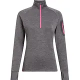 Energetics Damen T-Shirt Wilona W, Größe M in Grau MELANGE/ANTHRACITE/A