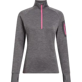 Energetics Damen T-Shirt Wilona W, Größe M in Grau MELANGE/ANTHRACITE/A